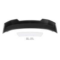 Drake Muscle Cars S197 Rear Spoiler | Wicker Bill Style | Satin Black