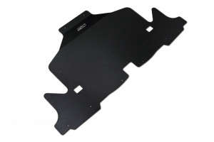 HPS Performance HPS Aluminum Skid Plate Undertray Protection Shield | Rear | Black