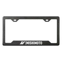 Mishimoto Carbon Fiber License Plate Frame Matte Carbon Fiber