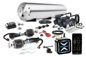 Air Suspension Kits AccuAir Suspension Starter Kit w/ Universal Air Suspension Struts