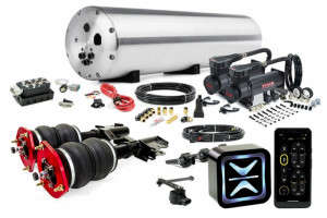 Air Suspension Kits AccuAir Suspension Premium Kit w/ Air Lift Performance Struts