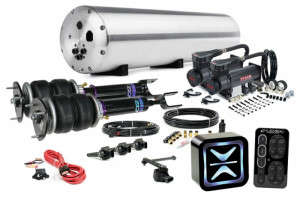 Air Suspension Kits AccuAir Suspension Ultimate Kit w/ D2 Racing Struts