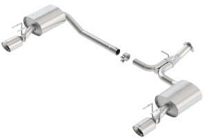 Borla Axle-Back Exhaust System S-Type | 2.25" Inlet to 2" Outlet (13-17 Honda Accord | 3.5L)