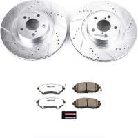 PowerStop Z26 Street Warrior Front Brake Kit | 5 Lug Models
