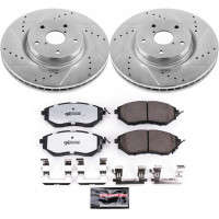PowerStop Z26 Street Warrior Front Brake Kit | 5 Lug Models