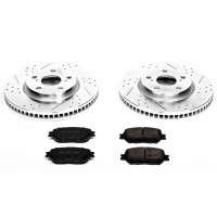 PowerStop Z23 Evolution Front Sport Brake Kit For 5 Lug Models (2006 Lexus GS300/09-15 IS250)