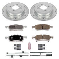PowerStop Z26 Street Warrior Rear Brake Kit | 4 Lug Models