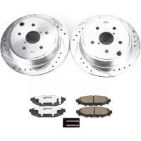 PowerStop Z26 Street Warrior Rear Brake Kit | 5 Lug Models