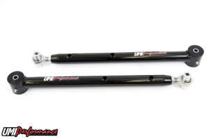 UMI Performance Tubular Single Adjustable Lower Control Arms | Black (80-87 Buick Regal/80-83 Chevy Malibu/80-88 Monte Carlo)