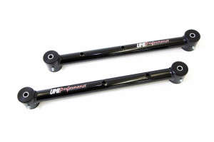 UMI Performance Tubular Non-Adjustable Lower Control Arms | Black (80-87 Buick Regal/80-83 Chevy Malibu/80-88 Monte Carlo)