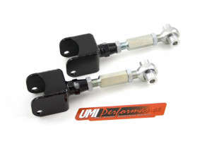 UMI Performance Adjustable Upper Control Arms | Ultimate Arms | Black (80-87 Buick Regal/80-83 Chevy Malibu/80-88 Monte Carlo)