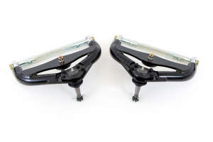 UMI Performance Tubular Front Upper A-Arms | Adjustable | Black (80-87 Buick Regal/80-83 Chevy Malibu/80-88 Monte Carlo)