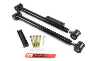 UMI Performance Adjustable Extended Length Lower Control Arms | Black (80-96 Chevy Caprice/94-96 Impala SS)