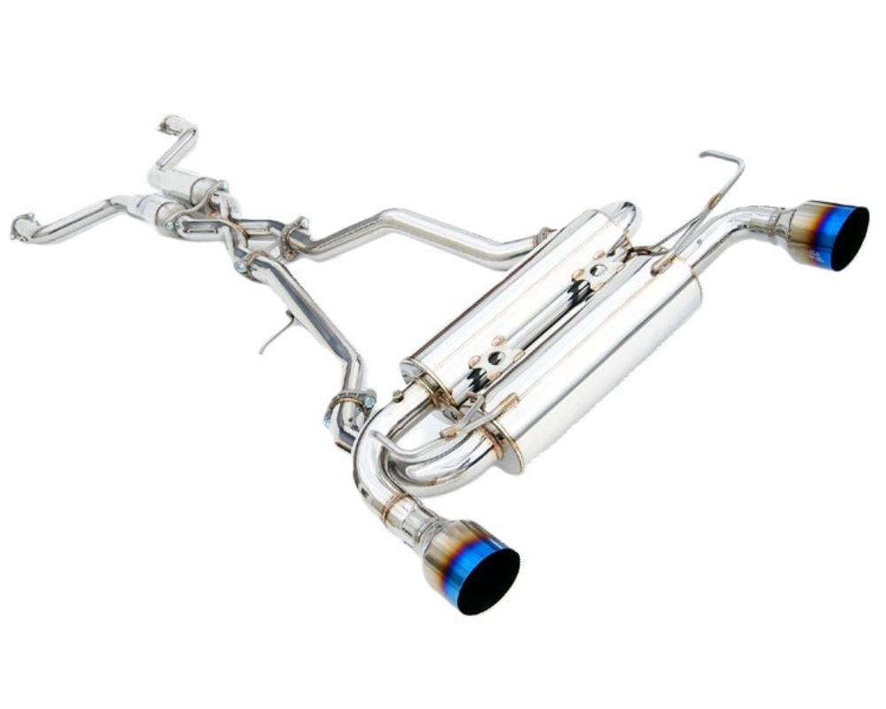 アイエッタ Invidia INV-HS02N3ZGIT Gemini Catback Exhaust w/ Titanium Tips
