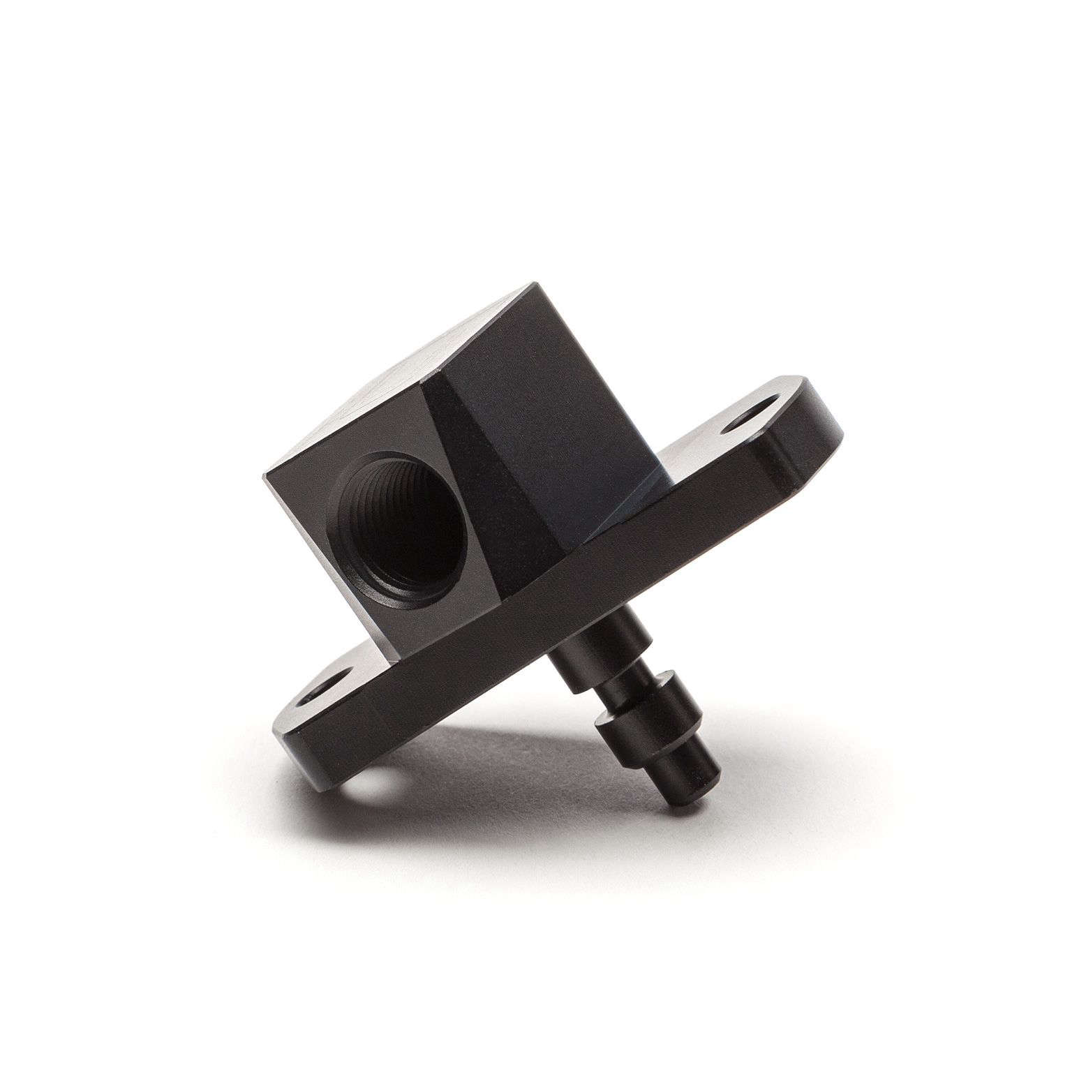 Cobb Tuning MAP Sensor Adapter for Subaru 2002-2021, Billet Aluminum, Black Anodized Finish