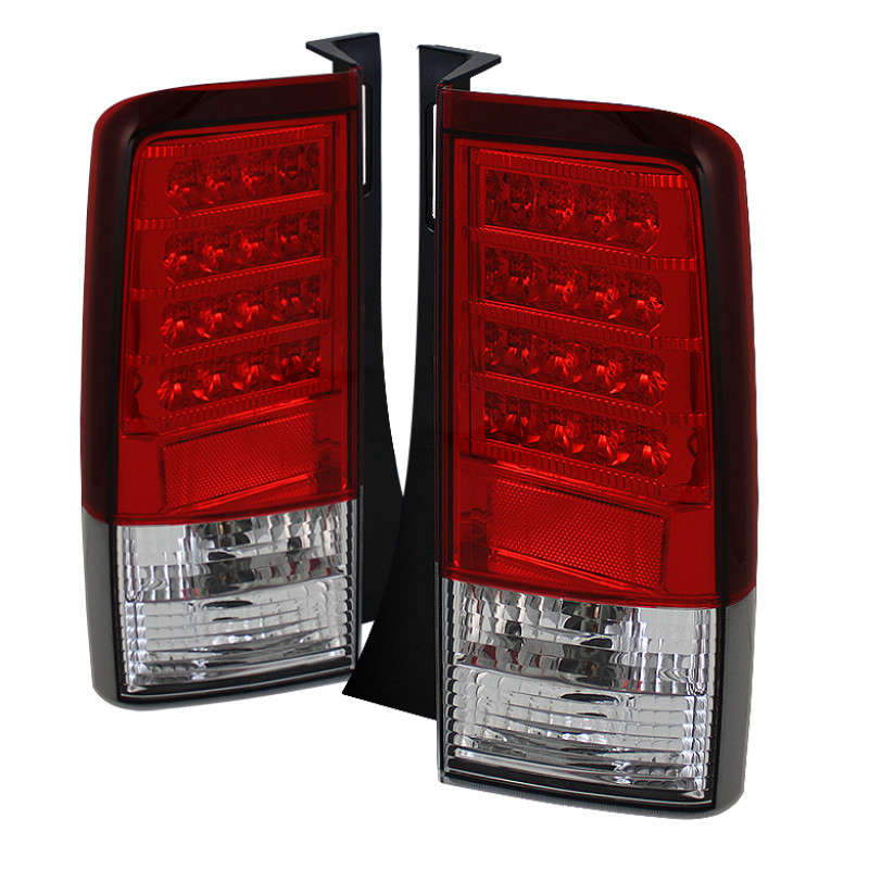 Spyder 5042750-SPDR LED Tail Lights Version 2 (Red Clear