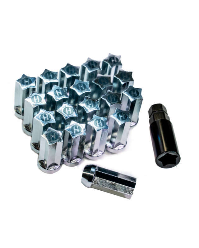 Heritage Hoshi Lug Nut - M12X1.25 - Triple Chrome