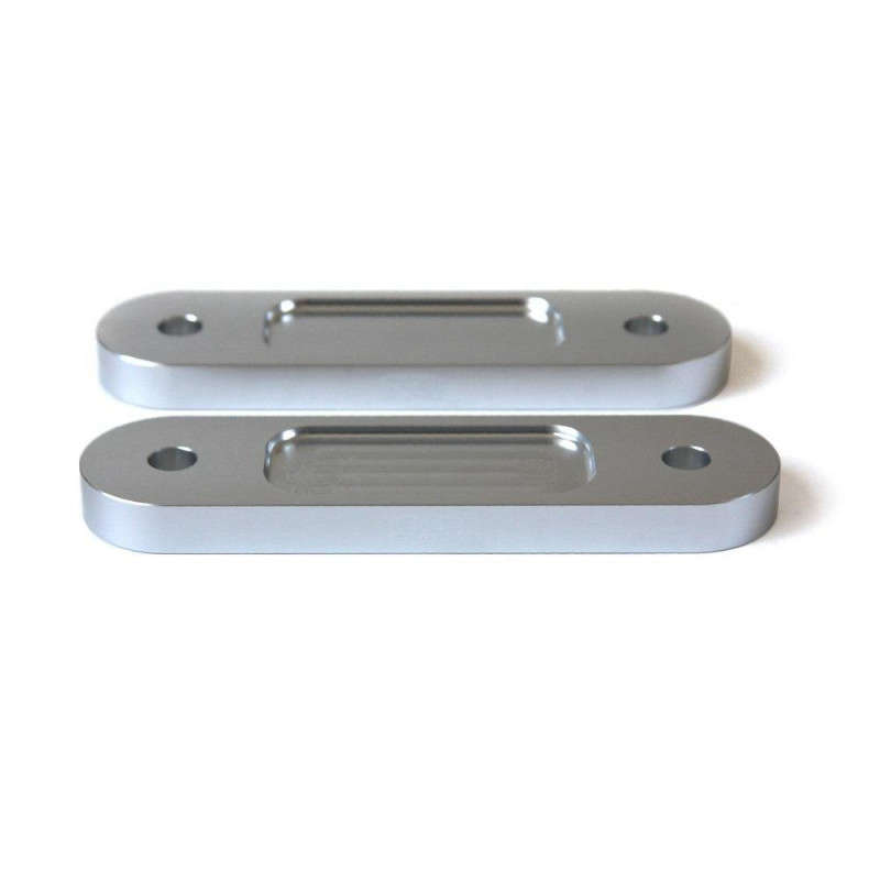 BLOX Honda S2000 Racing Front 12mm Thin Spacer Bump Steer Kit - Black (Lowered 1in and more)
