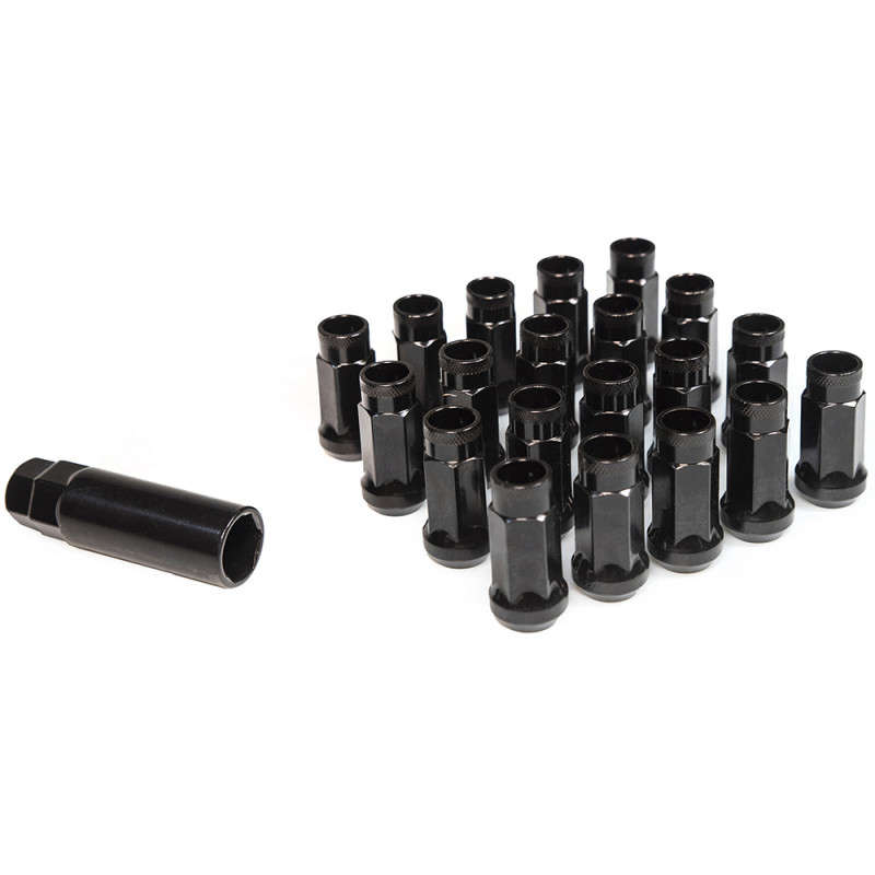 EPMAN 20 Punte A Lancia Per Dadi Ruota In Alluminio, Rosso, M14x1.5, Lunghezza +30mm, Per Auto E JDM