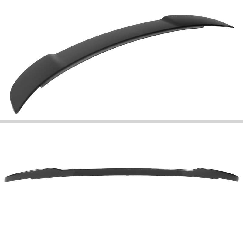 Track Spec Rear Spoiler Spec-D Tuning SPL-CHG15BKHC-RS-SPECD Matte Black ABS Hellcat Style Rear ...