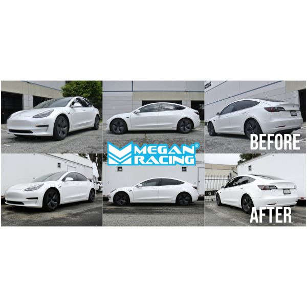 Mesran Racing Megan Racing MR-CDK-TSL17X-EZII EZII Series Coilovers (18-25 Tesla 3 ...