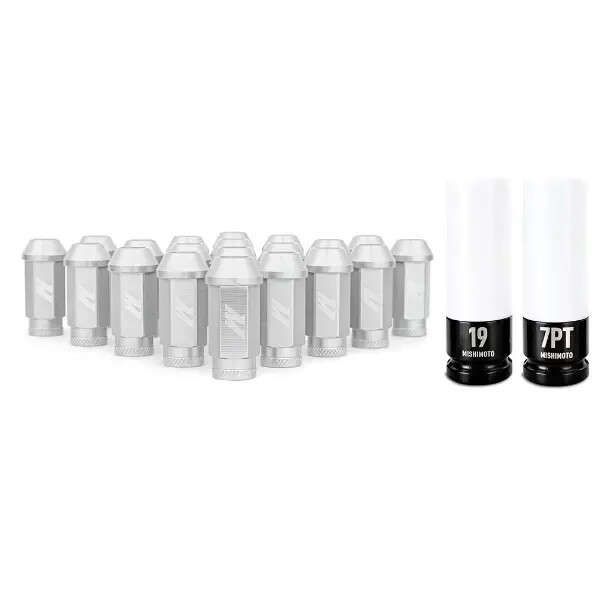Mishimoto M12x1.25 Aluminum Locking Lug Nuts Set - 20pcs