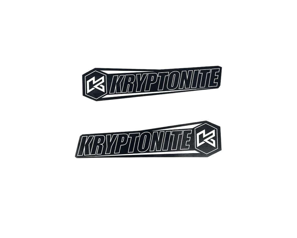 Kryptonite Upper Control Arm Logo Plates