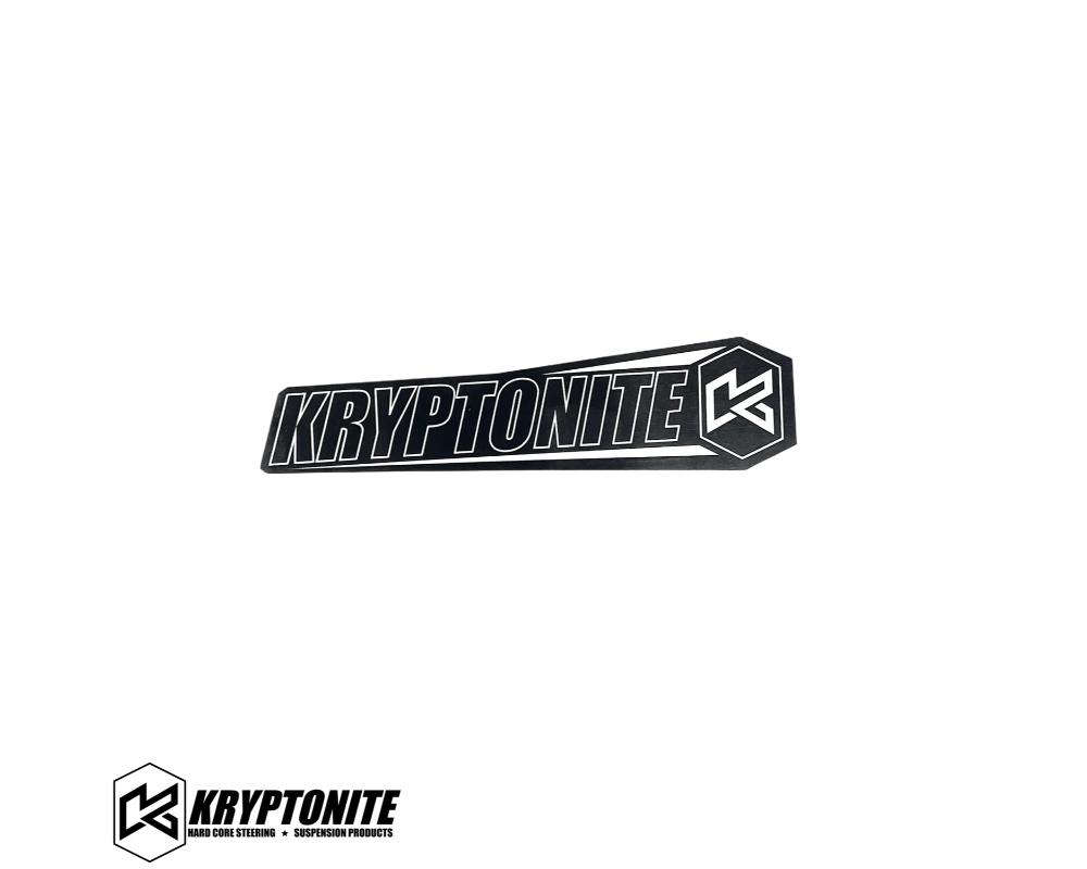 Kryptonite Upper Control Arm Logo Plates