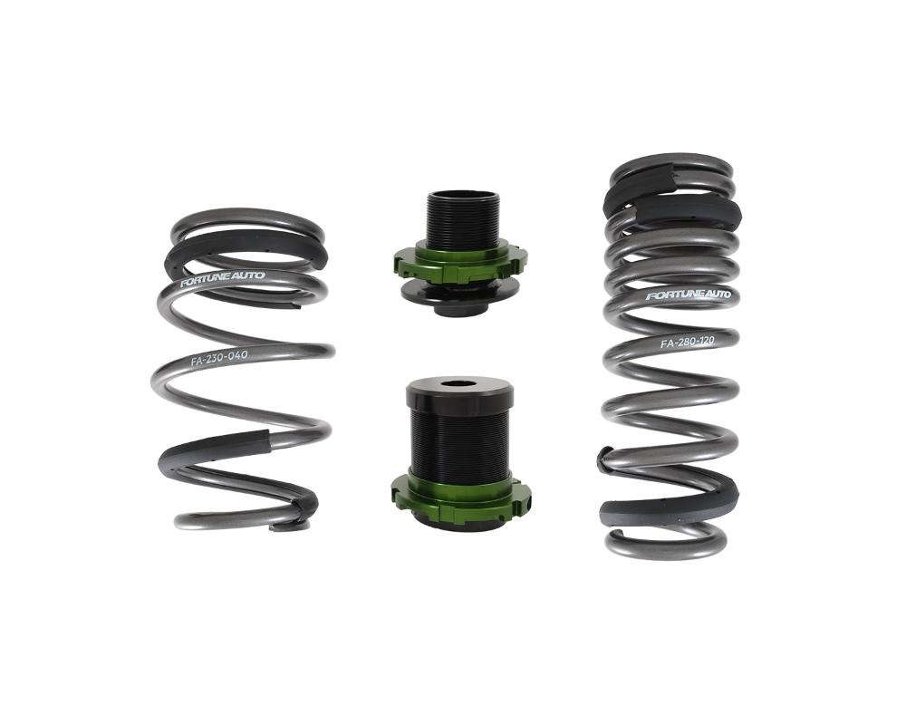 Lowered Spring Kit Fortune Auto FA-FAVHLS-A90 Variable Height Lowering Spring Kit ...