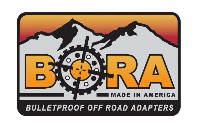 BORA GM8180865200 2" Aluminum Adapter Vehicle Bolt pattern 8x180 to