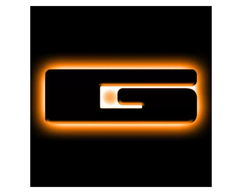 Oracle Lighting Universal Illuminated LED Letter Badges - Matte Black Surface Finish - G