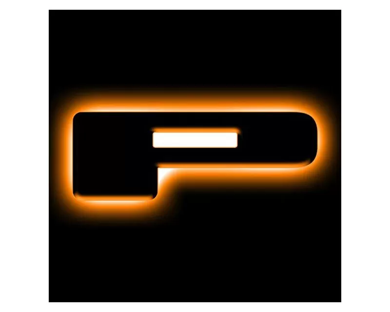 Oracle Lighting Universal Illuminated LED Letter Badges - Matte Black Surface Finish - P