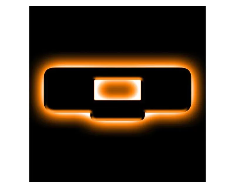 Oracle Lighting Universal Illuminated LED Letter Badges - Matte Black Surface Finish - Q