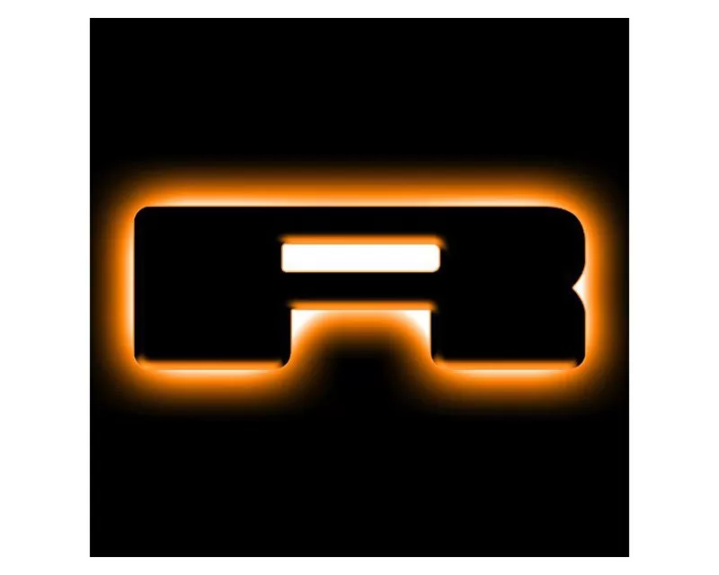 Oracle Lighting Universal Illuminated LED Letter Badges - Matte Black Surface Finish - R