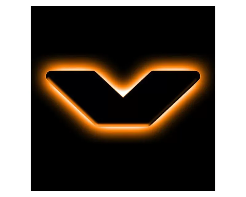 Oracle Lighting Universal Illuminated LED Letter Badges - Matte Black Surface Finish - V