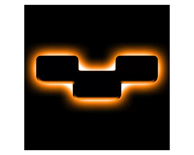 Oracle Lighting Universal Illuminated LED Letter Badges - Matte Black Surface Finish - Y