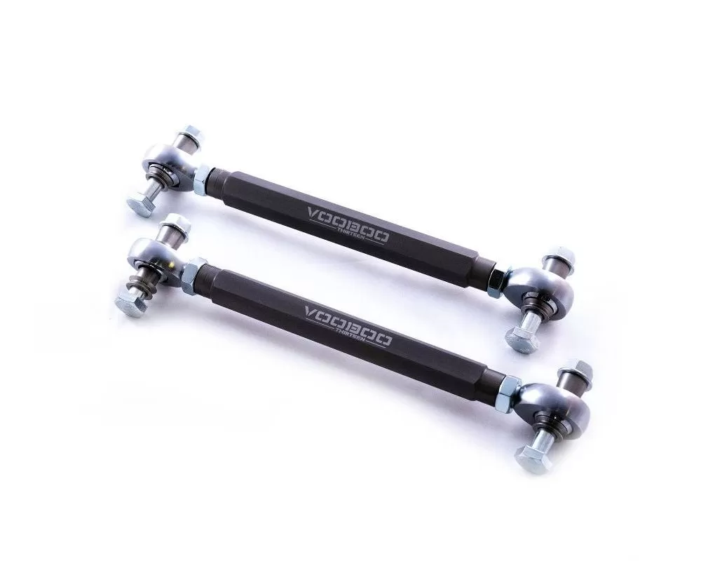 Voodoo13 Voodoo 13 Hard Clear Front Adjustable Sway Bar End Links Mini Cooper 2002-2015
