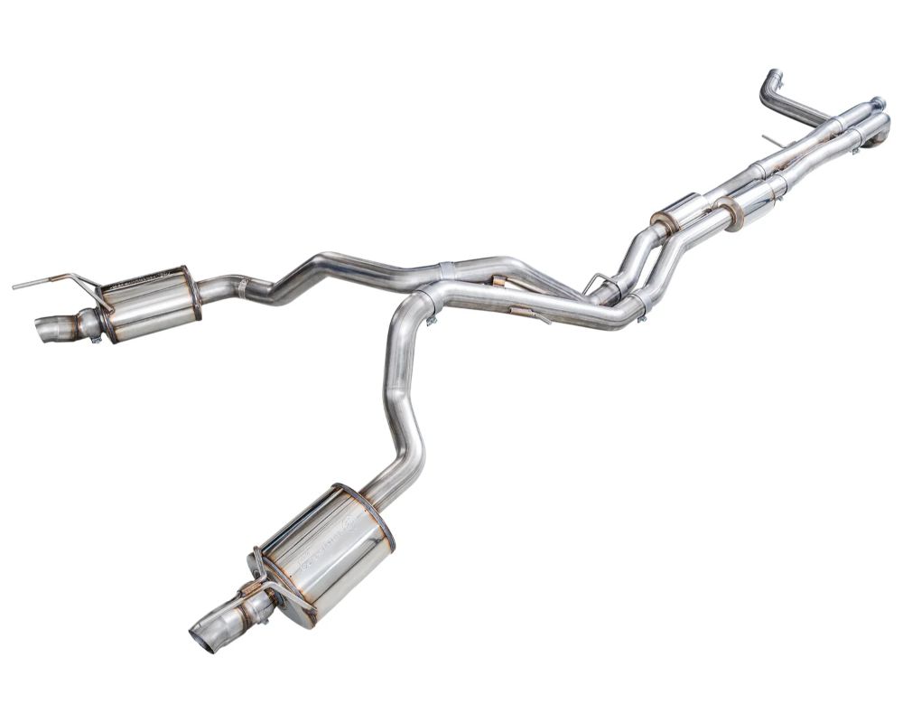 AWE 0FG Exhaust Suite Reuse OE Tips Cadillac Escalade 6.2L 2021+