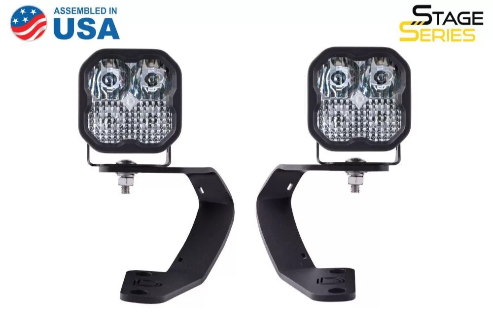 Diode Dynamics Ditch Light Kit SS3 Pro White Combo Toyota 4Runner 2010-2023