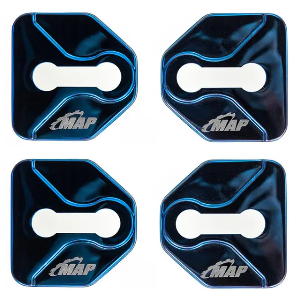 MAPerformance Door Striker Covers | Black