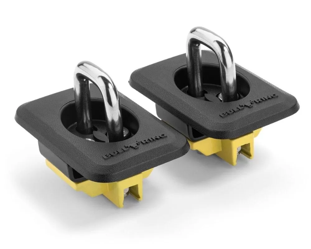 BullRing Bull Ring 1 Pair Raised Fit Retractable Tie Down Anchors Chevrolet Silverado C/K | GMC Sierra 1988-1998