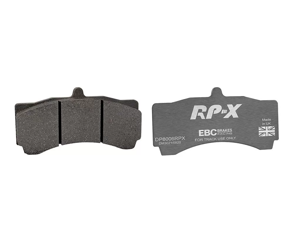 EBC EBC-DP8006RPX Racing Front RP-X Track & Race Brake Pads AP Racing ...