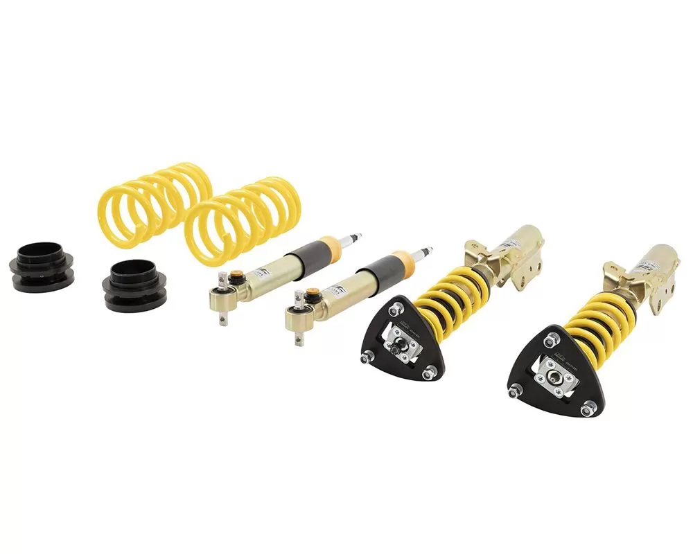 ST Suspensions XTA Plus 3 Coilover Kit, Adjustable Damping w/ Top Mounts