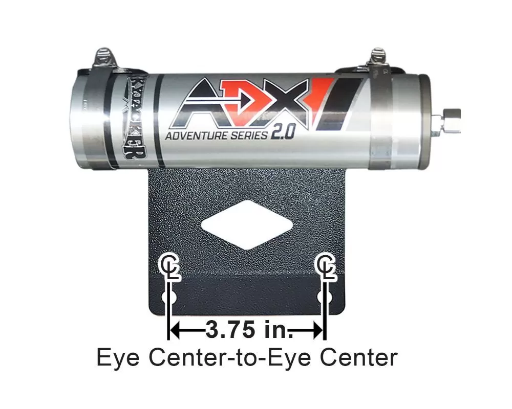 Skyjacker 2.0 and 2.5 Diameter Reservoir Universal Remote Reservoir Shock Mount Kit