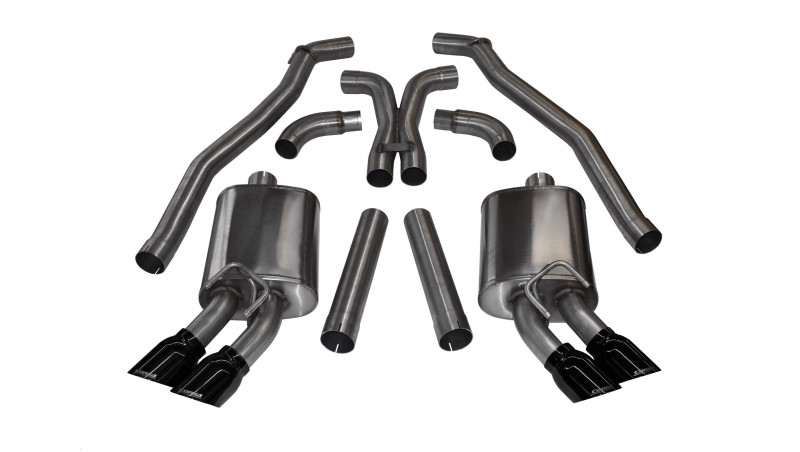 マフラー・ストール NICK&NICOLE PREMIUM BOLD SOFT MUFFLERBLACK NWH4AC003_BK CORSA Performance COR-14971BLK Sport Sound 3