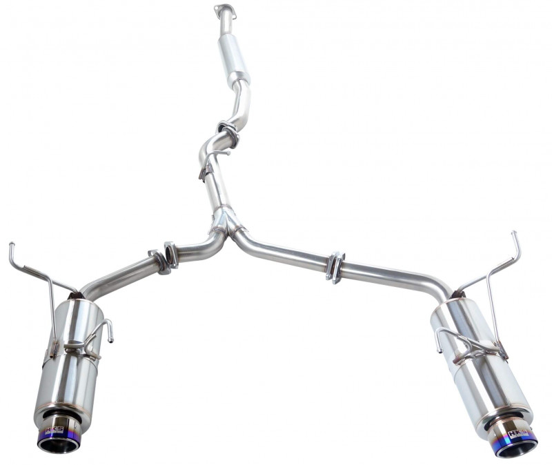 HKS マフラー SPEC L II 31019-AF130 HKS HKS-31019-AF130 Hi-Power Spec-L2 Cat Back Exhaust | 2.55