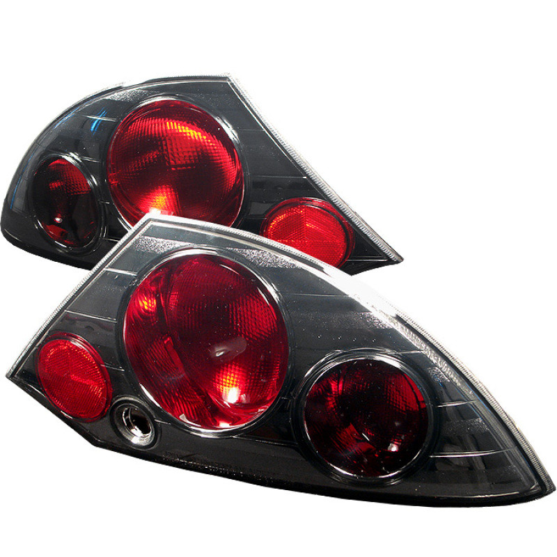 Spyder 5006349SPDR Euro Style Tail Lights (Smoke) 0002 Mitsubishi