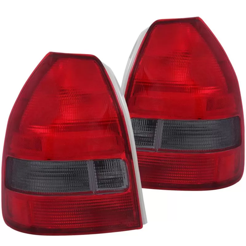 Anzo 221193-ANZO Tail Light Assembly Smoke/Chrome | SD Wheel