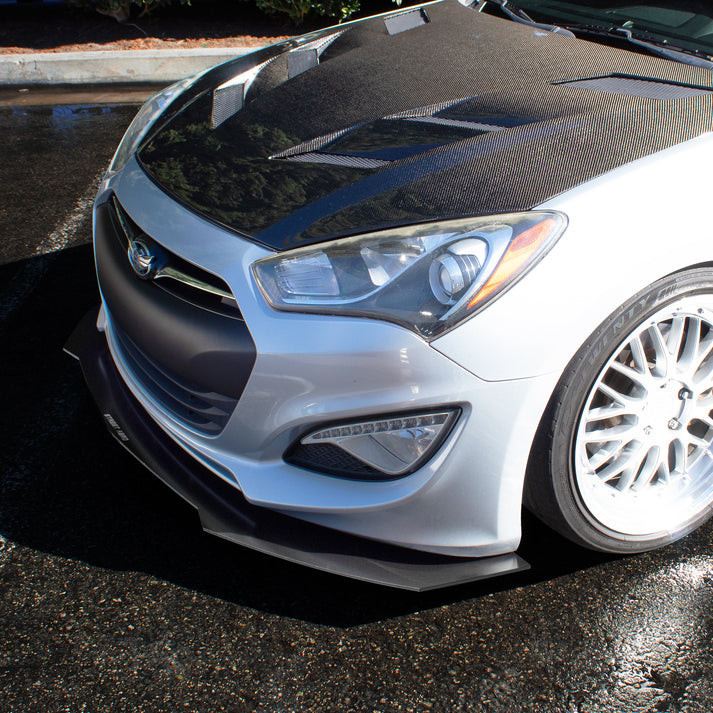 Street Aero s-fsa-hyn-05-SA Front Splitter | 13-16 Hyundai Genesis ...