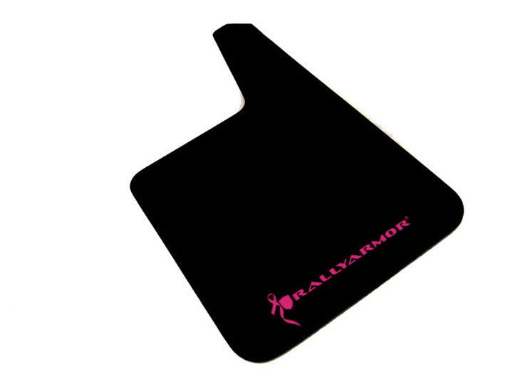 Rally Armor Basic Plus Universal Mud Flaps Black Logo main image 1